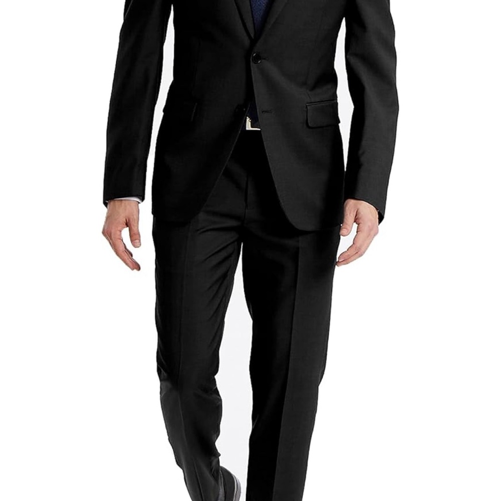Calvin Klein Men's Black Suit